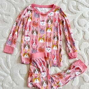 Little Sleepies Boho Bunnies Pajama Set 18-24M!